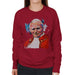 Sidney Maurer Original Portrait Of Pope John Paul II Womens Sweatshirt - Womens Sweatshirt