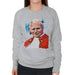Sidney Maurer Original Portrait Of Pope John Paul II Womens Sweatshirt - Womens Sweatshirt