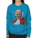 Sidney Maurer Original Portrait Of Pope John Paul II Womens Sweatshirt - Womens Sweatshirt