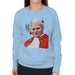 Sidney Maurer Original Portrait Of Pope John Paul II Womens Sweatshirt - Womens Sweatshirt