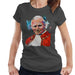 Sidney Maurer Original Portrait Of Pope John Paul II Womens T-Shirt - Womens T-Shirt