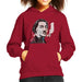 Sidney Maurer Original Portrait Of Salvador Dali Kids Hooded Sweatshirt - Kids Boys Hooded Sweatshirt