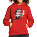 Sidney Maurer Original Portrait Of Salvador Dali Kids Hooded Sweatshirt - Kids Boys Hooded Sweatshirt