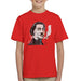 Sidney Maurer Original Portrait Of Salvador Dali Kids T-Shirt - Kids Boys T-Shirt