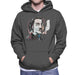 Sidney Maurer Original Portrait Of Salvador Dali Mens Hooded Sweatshirt - Mens Hooded Sweatshirt