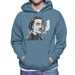 Sidney Maurer Original Portrait Of Salvador Dali Mens Hooded Sweatshirt - Mens Hooded Sweatshirt