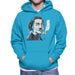 Sidney Maurer Original Portrait Of Salvador Dali Mens Hooded Sweatshirt - Mens Hooded Sweatshirt