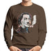 Sidney Maurer Original Portrait Of Salvador Dali Mens Sweatshirt - Mens Sweatshirt