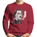 Sidney Maurer Original Portrait Of Salvador Dali Mens Sweatshirt - Mens Sweatshirt