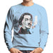 Sidney Maurer Original Portrait Of Salvador Dali Mens Sweatshirt - Mens Sweatshirt