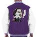Sidney Maurer Original Portrait Of Salvador Dali Mens Varsity Jacket - Mens Varsity Jacket
