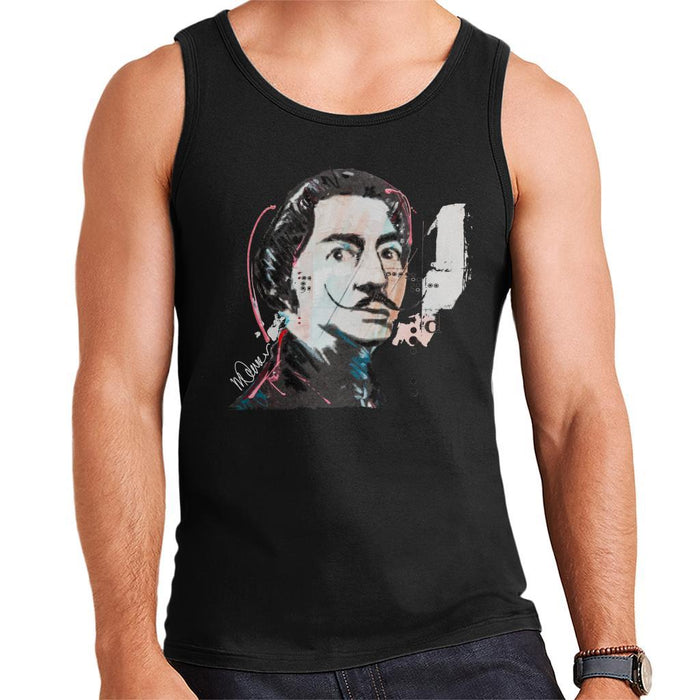 Sidney Maurer Original Portrait Of Salvador Dali Mens Vest - Mens Vest