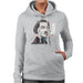 Sidney Maurer Original Portrait Of Salvador Dali Womens Hooded Sweatshirt - Womens Hooded Sweatshirt