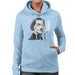Sidney Maurer Original Portrait Of Salvador Dali Womens Hooded Sweatshirt - Womens Hooded Sweatshirt