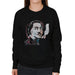 Sidney Maurer Original Portrait Of Salvador Dali Womens Sweatshirt - Womens Sweatshirt
