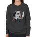 Sidney Maurer Original Portrait Of Salvador Dali Womens Sweatshirt - Womens Sweatshirt
