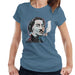 Sidney Maurer Original Portrait Of Salvador Dali Womens T-Shirt - Womens T-Shirt