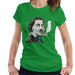 Sidney Maurer Original Portrait Of Salvador Dali Womens T-Shirt - Womens T-Shirt