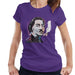 Sidney Maurer Original Portrait Of Salvador Dali Womens T-Shirt - Womens T-Shirt