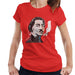 Sidney Maurer Original Portrait Of Salvador Dali Womens T-Shirt - Womens T-Shirt