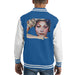 Sidney Maurer Original Portrait Of Sophia Loren Kids Varsity Jacket - X-Small (3-4 yrs) / Royal/White - Kids Boys Varsity Jacket