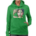 Sidney Maurer Original Portrait Of Sophia Loren Womens Hooded Sweatshirt - Womens Hooded Sweatshirt