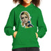 Sidney Maurer Original Portrait Of Twiggy Kids Hooded Sweatshirt - Kids Boys Hooded Sweatshirt