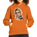 Sidney Maurer Original Portrait Of Twiggy Kids Hooded Sweatshirt - Kids Boys Hooded Sweatshirt