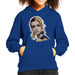 Sidney Maurer Original Portrait Of Twiggy Kids Hooded Sweatshirt - Kids Boys Hooded Sweatshirt