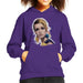 Sidney Maurer Original Portrait Of Twiggy Kids Hooded Sweatshirt - Kids Boys Hooded Sweatshirt