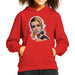 Sidney Maurer Original Portrait Of Twiggy Kids Hooded Sweatshirt - Kids Boys Hooded Sweatshirt