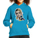 Sidney Maurer Original Portrait Of Twiggy Kids Hooded Sweatshirt - Kids Boys Hooded Sweatshirt