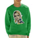 Sidney Maurer Original Portrait Of Twiggy Kids Sweatshirt - Kids Boys Sweatshirt