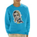Sidney Maurer Original Portrait Of Twiggy Kids Sweatshirt - Kids Boys Sweatshirt