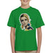 Sidney Maurer Original Portrait Of Twiggy Kids T-Shirt - Kids Boys T-Shirt