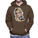Sidney Maurer Original Portrait Of Twiggy Mens Hooded Sweatshirt - Mens Hooded Sweatshirt