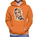 Sidney Maurer Original Portrait Of Twiggy Mens Hooded Sweatshirt - Mens Hooded Sweatshirt