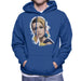 Sidney Maurer Original Portrait Of Twiggy Mens Hooded Sweatshirt - Mens Hooded Sweatshirt