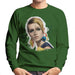 Sidney Maurer Original Portrait Of Twiggy Mens Sweatshirt - Mens Sweatshirt