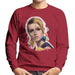 Sidney Maurer Original Portrait Of Twiggy Mens Sweatshirt - Mens Sweatshirt