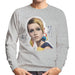 Sidney Maurer Original Portrait Of Twiggy Mens Sweatshirt - Mens Sweatshirt