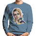 Sidney Maurer Original Portrait Of Twiggy Mens Sweatshirt - Mens Sweatshirt