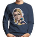 Sidney Maurer Original Portrait Of Twiggy Mens Sweatshirt - Mens Sweatshirt