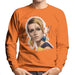 Sidney Maurer Original Portrait Of Twiggy Mens Sweatshirt - Mens Sweatshirt