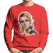 Sidney Maurer Original Portrait Of Twiggy Mens Sweatshirt - Mens Sweatshirt