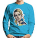 Sidney Maurer Original Portrait Of Twiggy Mens Sweatshirt - Mens Sweatshirt