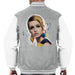 Sidney Maurer Original Portrait Of Twiggy Mens Varsity Jacket - Mens Varsity Jacket
