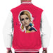 Sidney Maurer Original Portrait Of Twiggy Mens Varsity Jacket - Mens Varsity Jacket