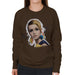 Sidney Maurer Original Portrait Of Twiggy Womens Sweatshirt - Womens Sweatshirt
