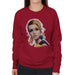 Sidney Maurer Original Portrait Of Twiggy Womens Sweatshirt - Womens Sweatshirt